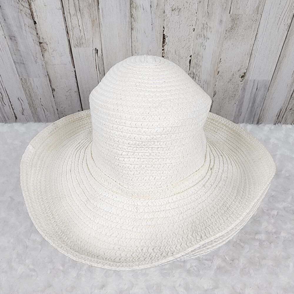 Betmar Paper Sun Hat White Size OS